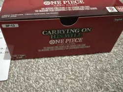 One Piece TCG OP-13 Carrying On His Will Booster Box English - New Unsealed - Image 3