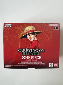 One Piece TCG OP-13 Carrying On His Will Booster Box English - New Unsealed - Image 1