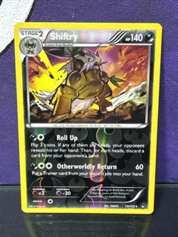 Pokemon Card Shiftry 73/122 Reverse Holo XY - BREAKpoint LP - Image 1