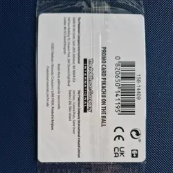 Pikachu on the Ball 001/005 Pokemon Card Sealed Promo Fultsal UK Exclusive - Image 2