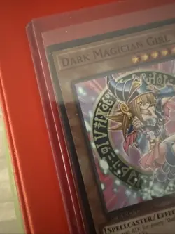 Dark Magician Girl YGLD-ENB03 Secret Rare 1st Edition Yugioh Card - Image 4