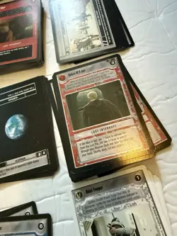 1995 Premiere Star Wars Customizable Card Game Cards 135 card Lot Dark and Light - Image 4