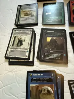 1995 Premiere Star Wars Customizable Card Game Cards 135 card Lot Dark and Light - Image 5