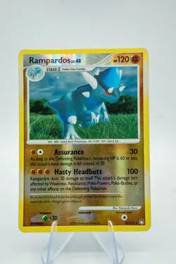 LP Rampardos 33/123 Mysterious Treasures Reverse Holo Pokemon Card - Image 1