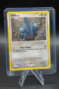 Gible Pokemon Card, Mysterious Treasures Set 85/123 Moderate Play Condition MP + - Image 5