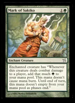 Mark of Sakiko LP Light Play Betrayers of Kamigawa MTG [5628] - Image 1