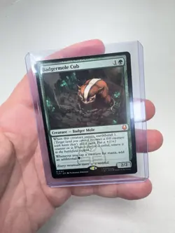 0167 Badgermole Cub MTG X Avatar The Last Airbender Magic The Gathering Rare - Image 4