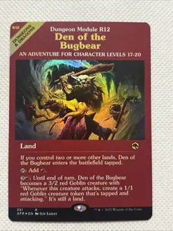 Den of the Bugbear (Dungeon Module) Adventures in the Forgotten Realms Foil - Image 1