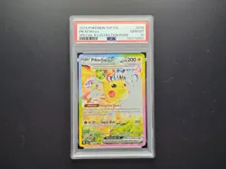 2024 Pikachu ex 238/191 Sv08: Surging Sparks Holo PSA 10 Pokemon - Image 1
