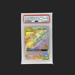 Pokemon Moltres/Zapdos/Articuno GX Hidden Fates - Secret - Tag Team 69/68 PSA 10 - Image 1
