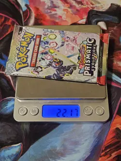 HEAVY! GOD PACKU 22.17g Prismatic Evolutions Pokemon TCG Booster (SEALED) 126-7 - Image 1