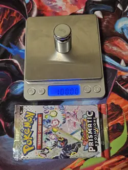 HEAVY! GOD PACKU 22.17g Prismatic Evolutions Pokemon TCG Booster (SEALED) 126-7 - Image 2