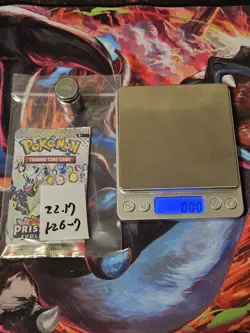 HEAVY! GOD PACKU 22.17g Prismatic Evolutions Pokemon TCG Booster (SEALED) 126-7 - Image 3