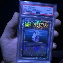 Pokemon Legendary Collection Reverse Holo Foil Potion 110/110 PSA 8 - Image 5