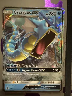 Pokemon TCG - Gyarados GX SM212 Jumbo - Oversized Black Star Promos [Near Mint] - Image 1