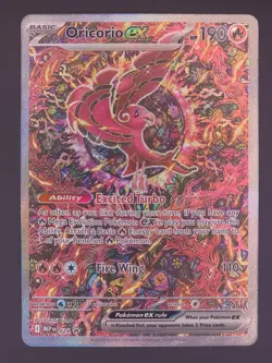 Oricorio ex #024 Black Star Promo Mega Evolution Shinji Kanda Pokemon TCG NM - Image 1