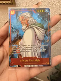 One Piece CCG Silvers Rayleigh OP08-118 Parallel Two Legends - Image 1