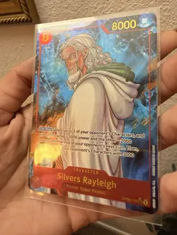 One Piece CCG Silvers Rayleigh OP08-118 Parallel Two Legends - Image 2
