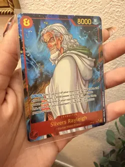 One Piece CCG Silvers Rayleigh OP08-118 Parallel Two Legends - Image 3