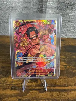 ENG One Piece CCG - Gol.D.Roger (OP09-118) SEC NM/M Pack Fresh - Image 1