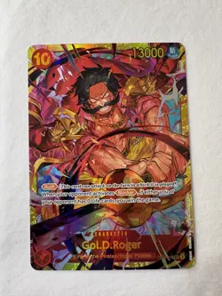 ENG One Piece CCG - Gol.D.Roger (OP09-118) SEC NM/M Pack Fresh - Image 2