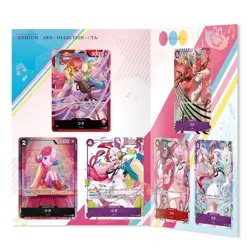 NEW One Piece card game Premium Card Collection Uta 6 Parallel Cards Japan - Image 2