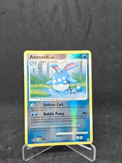 Pokemon Card Azumarill (18/130) Diamond and Pearl Rare Reverse Holo - Image 1