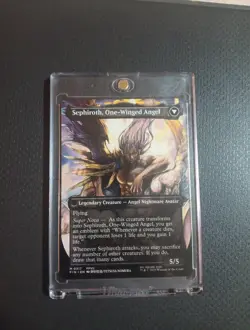 MTG English Sephiroth, Fabled SOLDIER (Borderless) (0317) NM Normal - Image 2