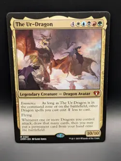 MTG - The Ur-Dragon - Legendary Creature - CMM 361 - Mythic - NM - Image 1