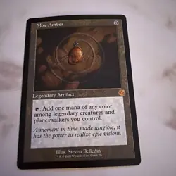 Mox Amber MTG The Brothers' War #35 Retro Frame Artifact NM Non Foil - Image 1