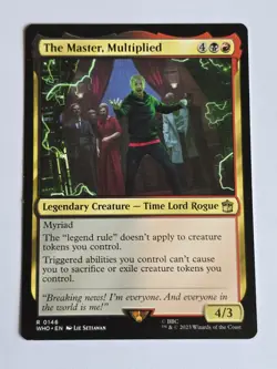 The Master, Multiplied | MTG | Universes Beyond: Doctor Who | NM - Image 1