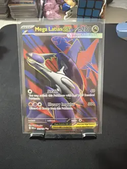 Mega Latias ex 163/132 Mega Evolution Full Art Ultra Rare Pokemon TCG NM - Image 1