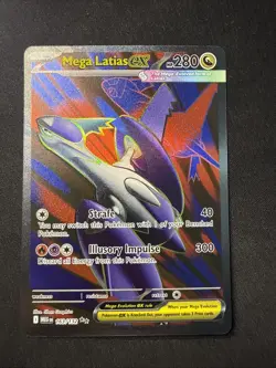 Pokemon TCG Mega Latias Ex 163/132 Mega Evolution Full Art NM - Image 1