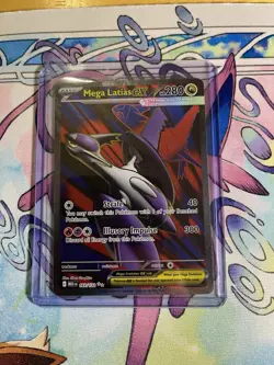 TCG Pokemon MEGA LATIAS EX - Mega Evolution - 163/132 (Ultra Rare) NM - Image 1