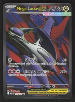 Mega Latias ex 163/132 Pokemon TCG ME01: Mega Evolution NM - Image 1