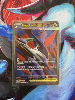 Mega Latias EX 163/132 Mega Evolution NM Pokemon TCG - Image 1