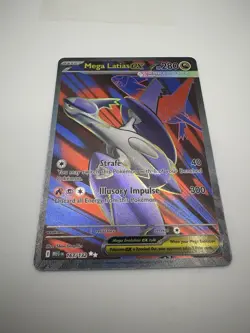 Pokemon TCG Mega Evolution Mega Latias ex 163/132 Ultra Rare Full Art NM/M - Image 1