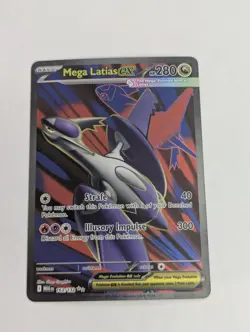 Pokemon TCG - Mega Latias ex - 163/132 - ME01: Mega Evolution NM Free Shipping - Image 1