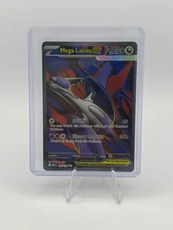 Mega Latias ex 163/132 Ultra Rare ME01: Mega Evolution NM Near Mint Pokemon TCG - Image 1