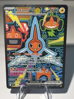 Pokemon 2025 Phantasmal Flames Rotom EX 126/094 Special Illustration Rare NM - Image 1