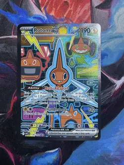 Rotom ex 126/094 Special Illustration Rare Pokemon TCG Phantasmal Flames NM - Image 1