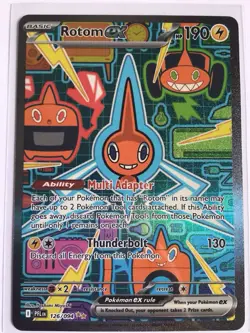 Rotom EX 126/094 Special Illustration Rare Holo Phantasmal Flames Pokemon TCG NM - Image 2