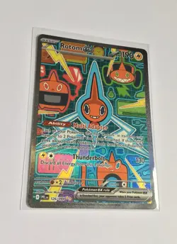 Rotom EX 126/094 Special Illustration Rare Holo Phantasmal Flames Pokemon TCG NM - Image 3
