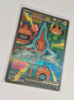 Rotom EX 126/094 Special Illustration Rare Holo Phantasmal Flames Pokemon TCG NM - Image 4