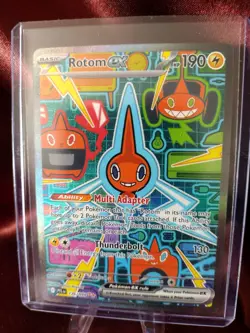 Pokemon TCG Rotom EX 126/094 Special Illustration Rare Phantasmal Flames NM Mint - Image 1