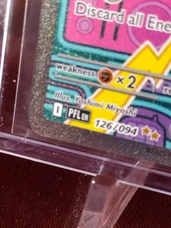 Pokemon TCG Rotom EX 126/094 Special Illustration Rare Phantasmal Flames NM Mint - Image 4