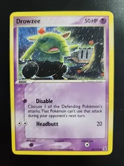 Drowzee - 67/113 - 2005 EX Delta Species Pokemon Card - MP - Image 1