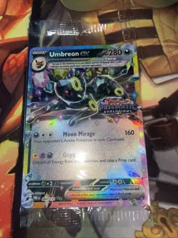 Pokemon Prismatic Evolutions Umbreon ex 60/131 Surprise Box Stamped Promo Sealed - Image 1
