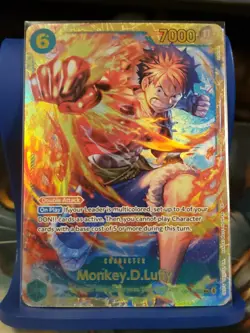 Monkey D. Luffy OP13-118 - One Piece Carrying On His Will SEC - Image 1