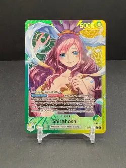 Shirahoshi Alt Art Leader - A Fist Of Divine Speed #OP11-022 L One Piece TCG - Image 1